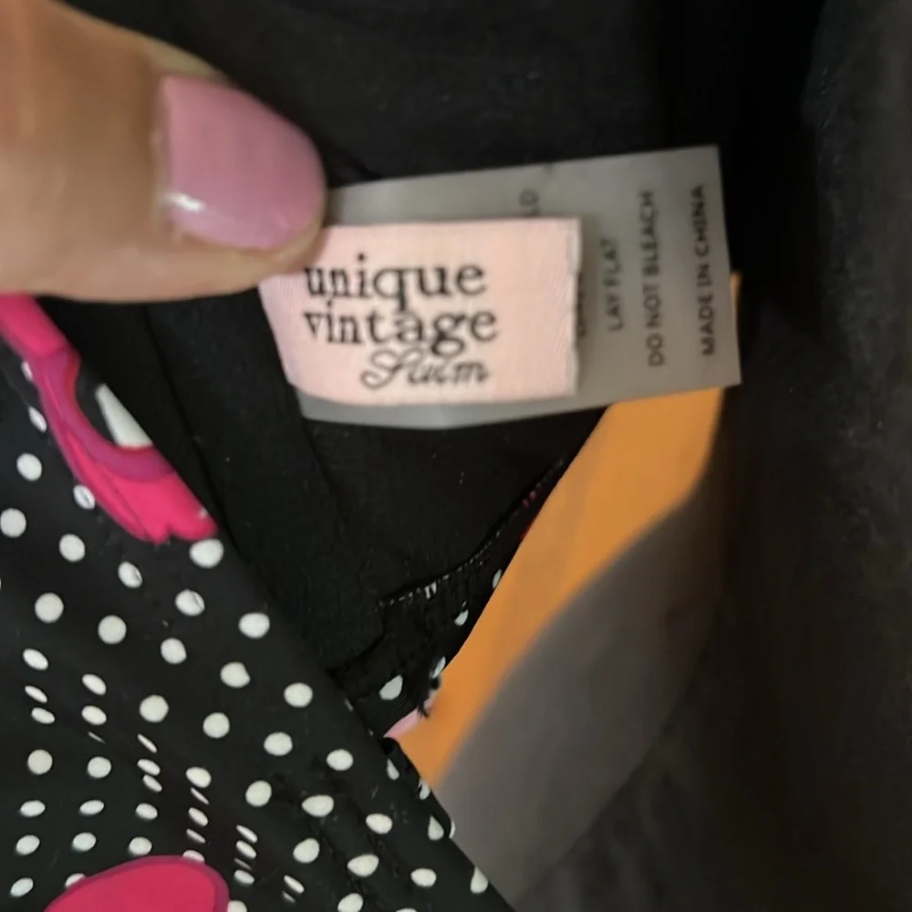 NWT unique vintage 1950s‎ retro swim top XXL